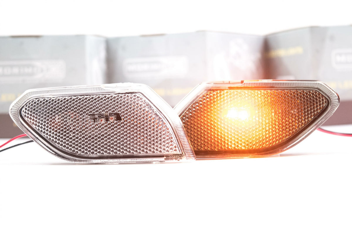 Morimoto - XB LED Sidemakers: Jeep Wrangler JL (18+) (Pair / Smoked) - LF511