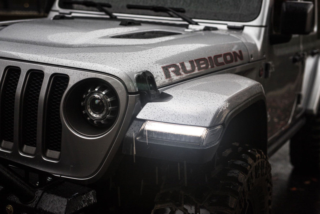 Morimoto - XB LED Sidemakers: Jeep Wrangler JL (18+) (Pair / Smoked) - LF511