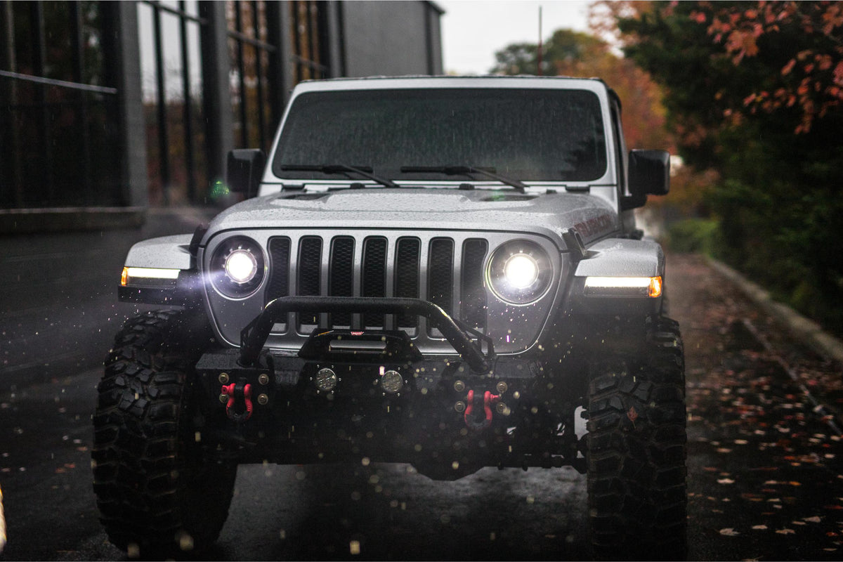 Morimoto - Fender DRL/Signals: Jeep Wrangler JL/JT (Smoked) (Pair) - LF513.2