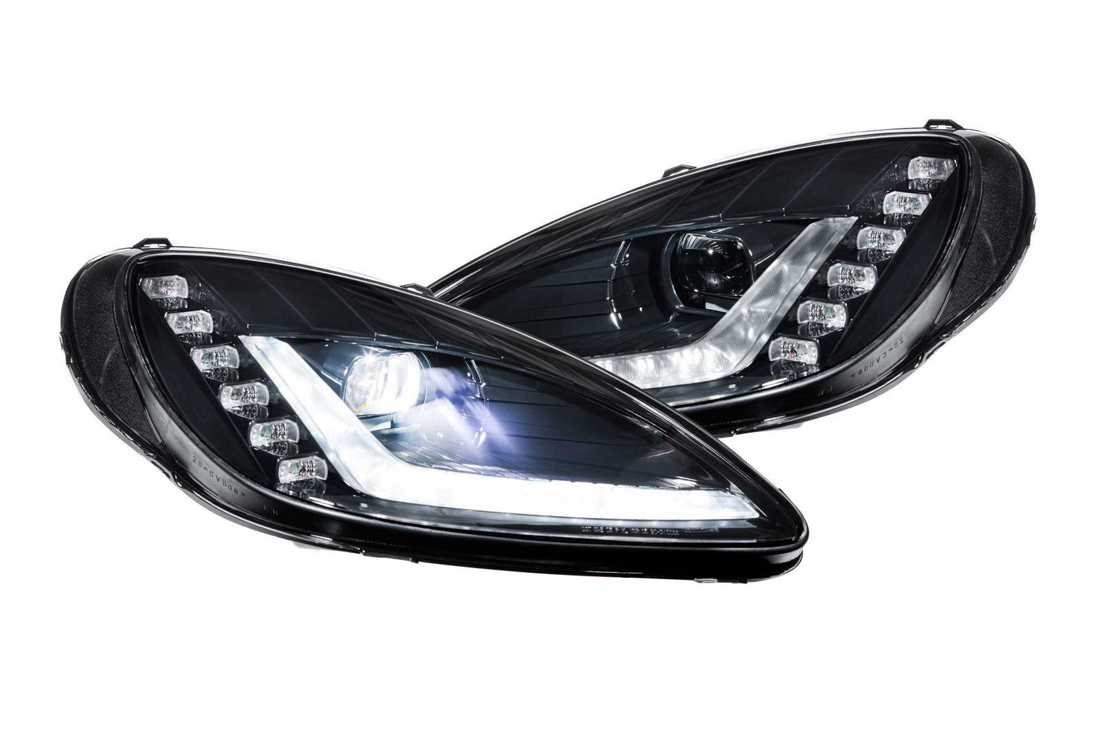 Morimoto - XB LED Headlights: Corvette C6 (05-13) (C7 Style / Set) - LF460.2