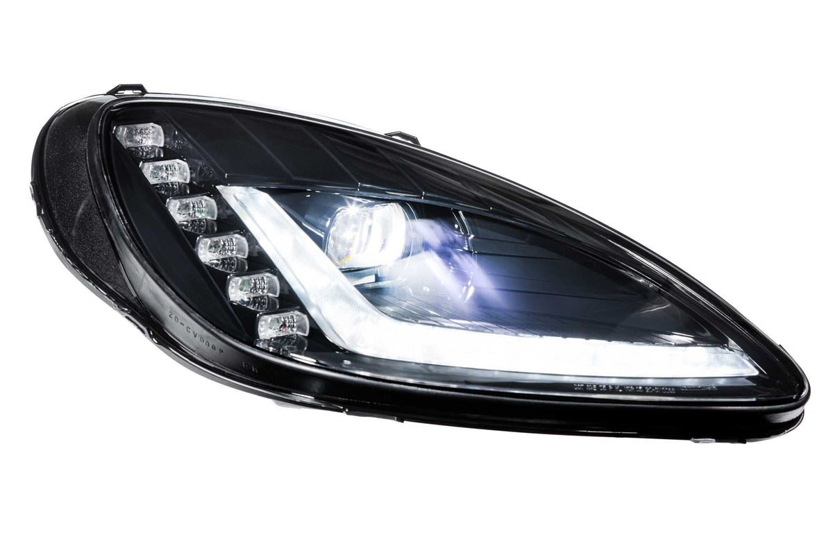 Morimoto - XB LED Headlights: Corvette C6 (05-13) (C7 Style / Set) - LF460.2
