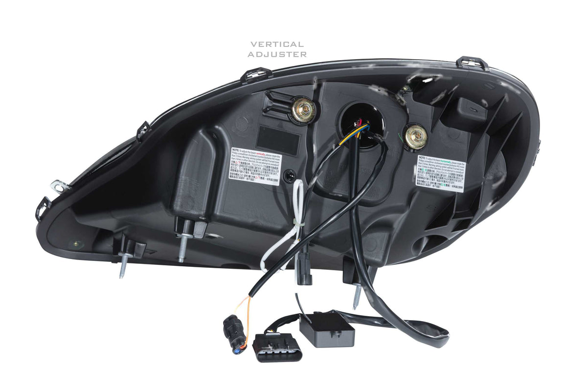Morimoto - XB LED Headlights: Corvette C6 (05-13) (C7 Style / Set) - LF460.2