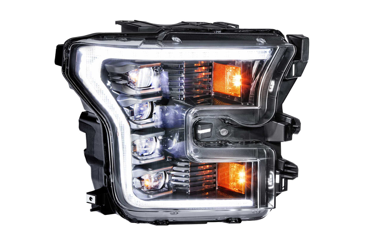 Morimoto - XB LED Headlights: Ford F150 (15-17) (Pair / ASM / White DRL) (Gen 2) - LF502.2-ASM