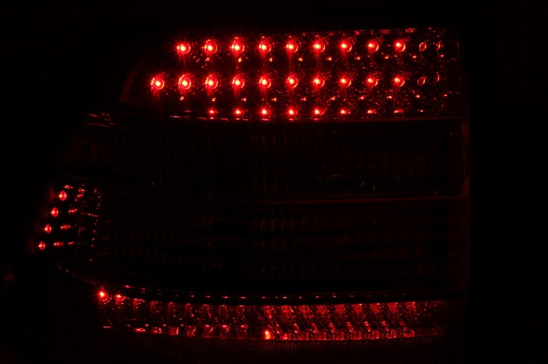 ANZO 2003-2006 Porsche Cayenne LED Taillights Red/Clear - 321170