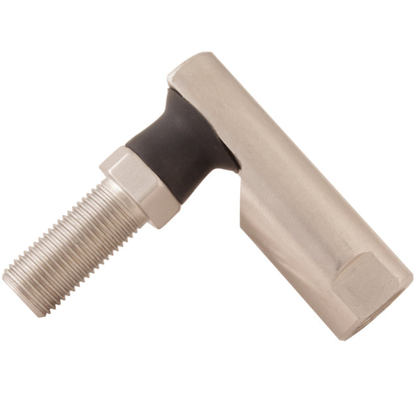 QA1 Grommet Ball Joint - 5/16-24 UNF Left Hand - 304 Stainless Steel - BJGL5H by QA1 - front view
