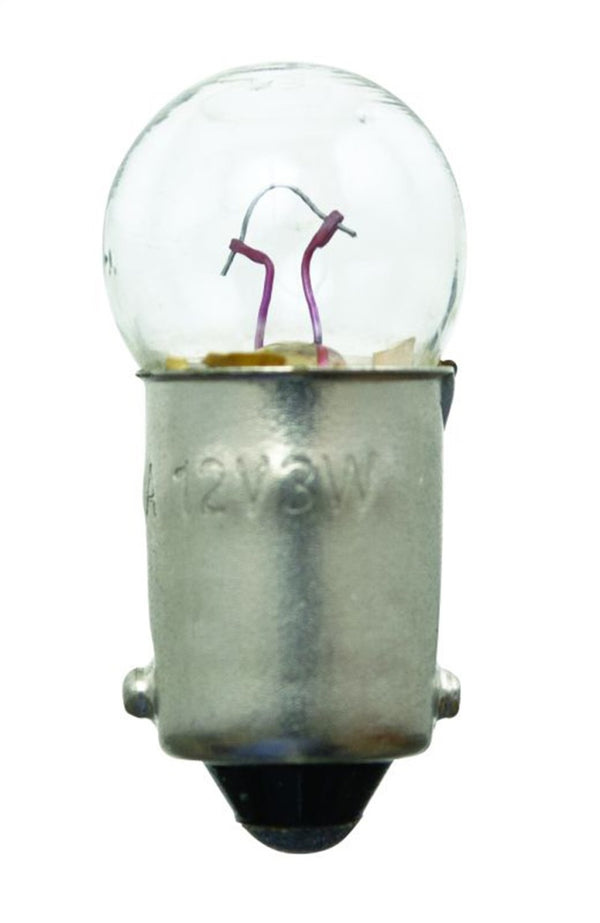 Hella Bulb 53 12V 2W 1CP BA9s G3.5 for 1993-2001 Jeep Cherokee - front view