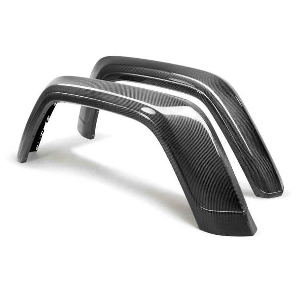 Anderson Composites 20-23 Jeep Gladiator (JT) Carbon Fiber Rear Fender Flares (Pair) - AC-FLR19JPJT-R for 2020-2025 Jeep Glad