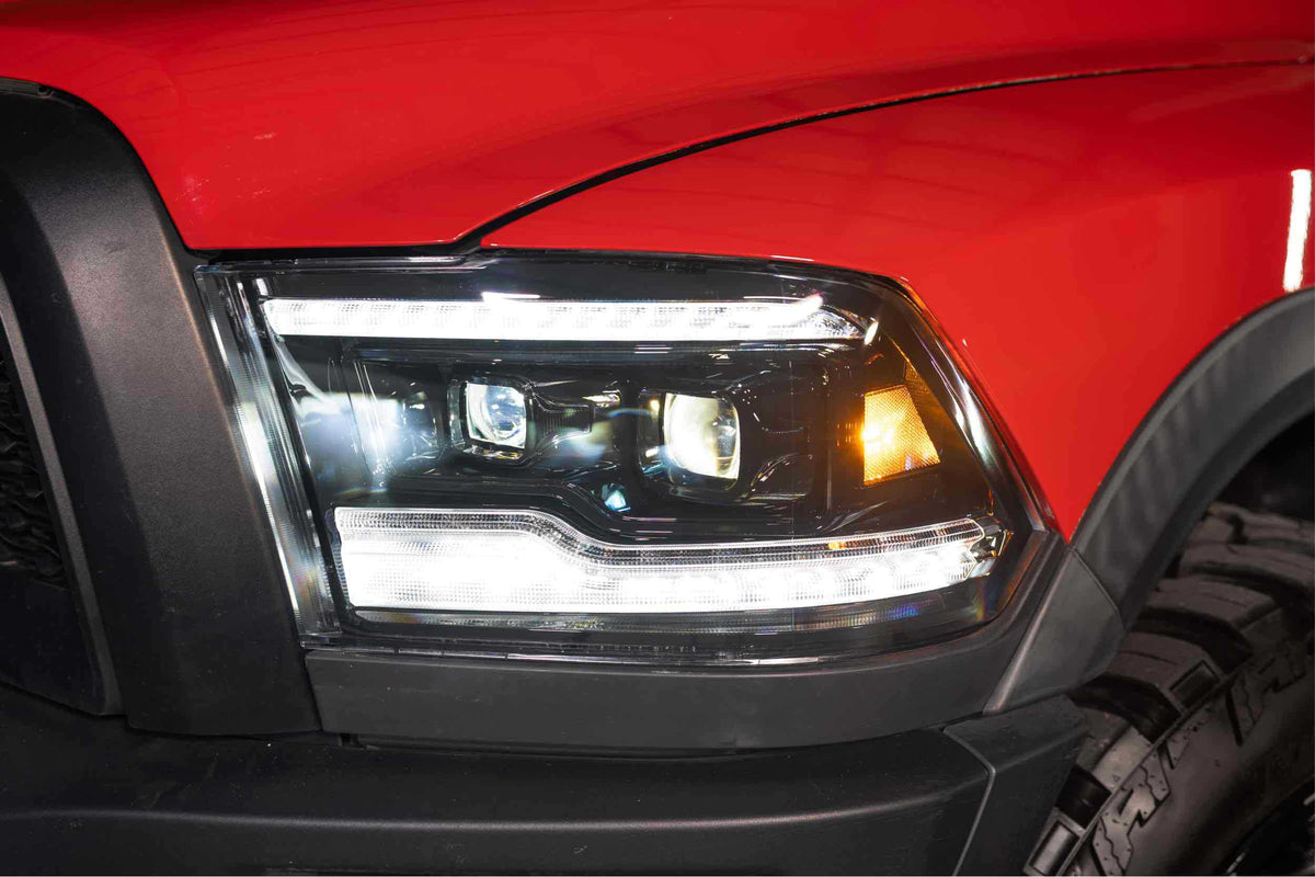 Morimoto - XB LED Headlights: Dodge Ram (09-18 / White DRL / Set) - LF520-ASM