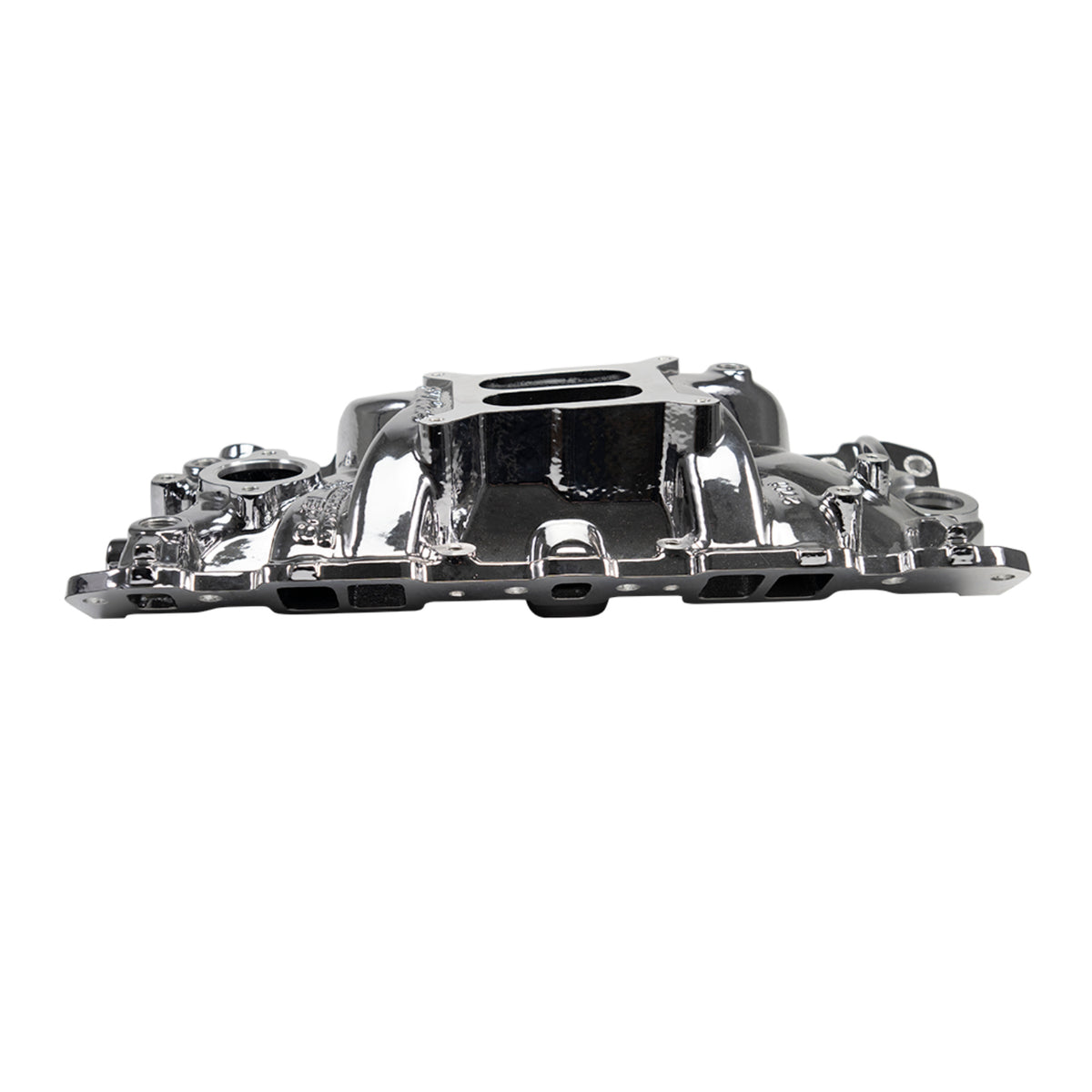 Edelbrock SBC Performer EPS Manifold - Chrome Plasma Coated - 2701-CP