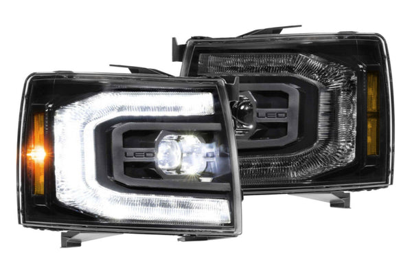 Morimoto - XB LED Headlights: Chevy Silverado (07-13) (Pair / ASM / Gen II) - LF540.2-ASM