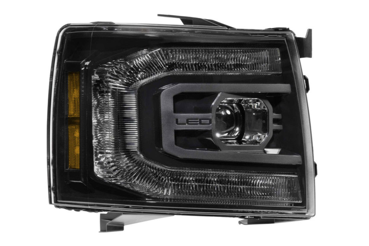 Morimoto - XB LED Headlights: Chevy Silverado (07-13) (Pair / ASM / Gen II) - LF540.2-ASM