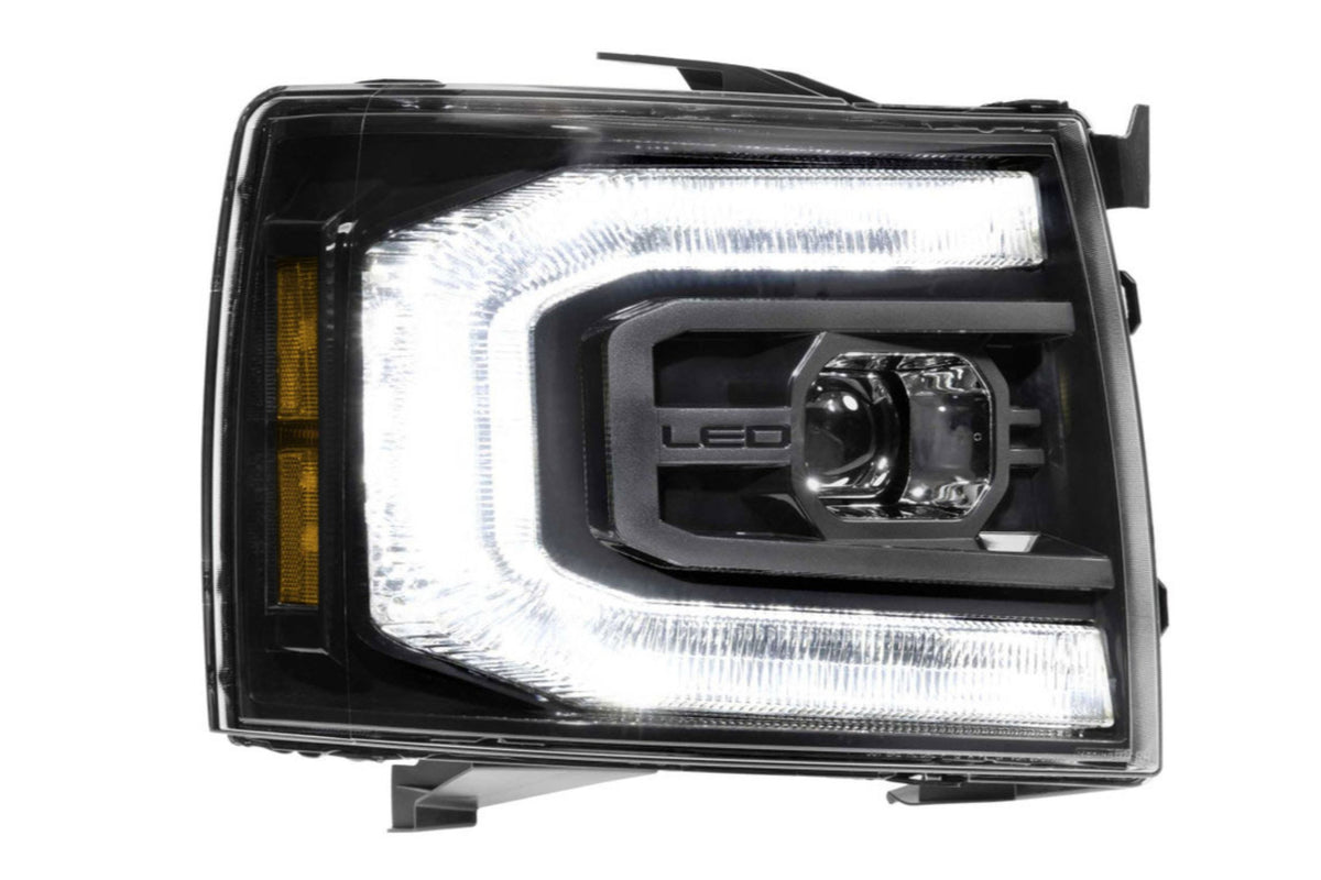 Morimoto - XB LED Headlights: Chevy Silverado (07-13) (Pair / ASM / Gen II) - LF540.2-ASM