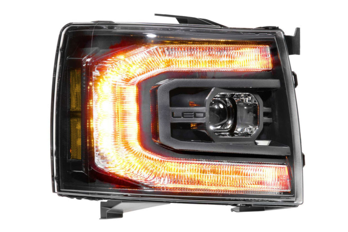 Morimoto - XB LED Headlights: Chevy Silverado (07-13) (Pair / ASM / Gen II) - LF540.2-ASM