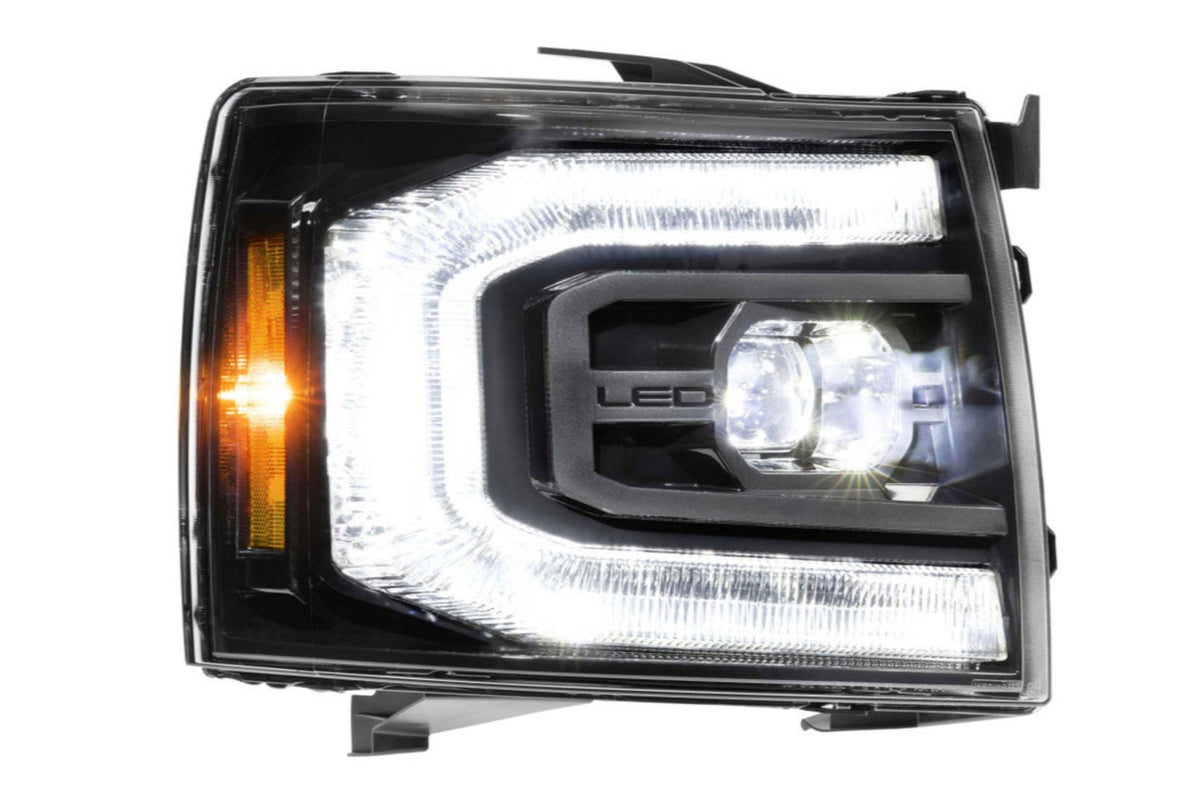 Morimoto - XB LED Headlights: Chevy Silverado (07-13) (Pair / ASM / Gen II) - LF540.2-ASM