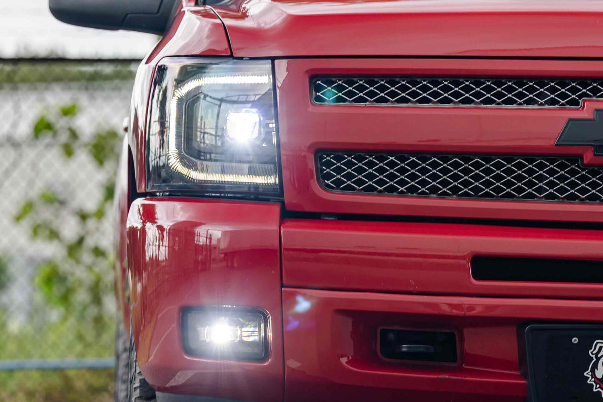 Morimoto - XB LED Headlights: Chevy Silverado (07-13) (Pair / ASM / Gen II) - LF540.2-ASM