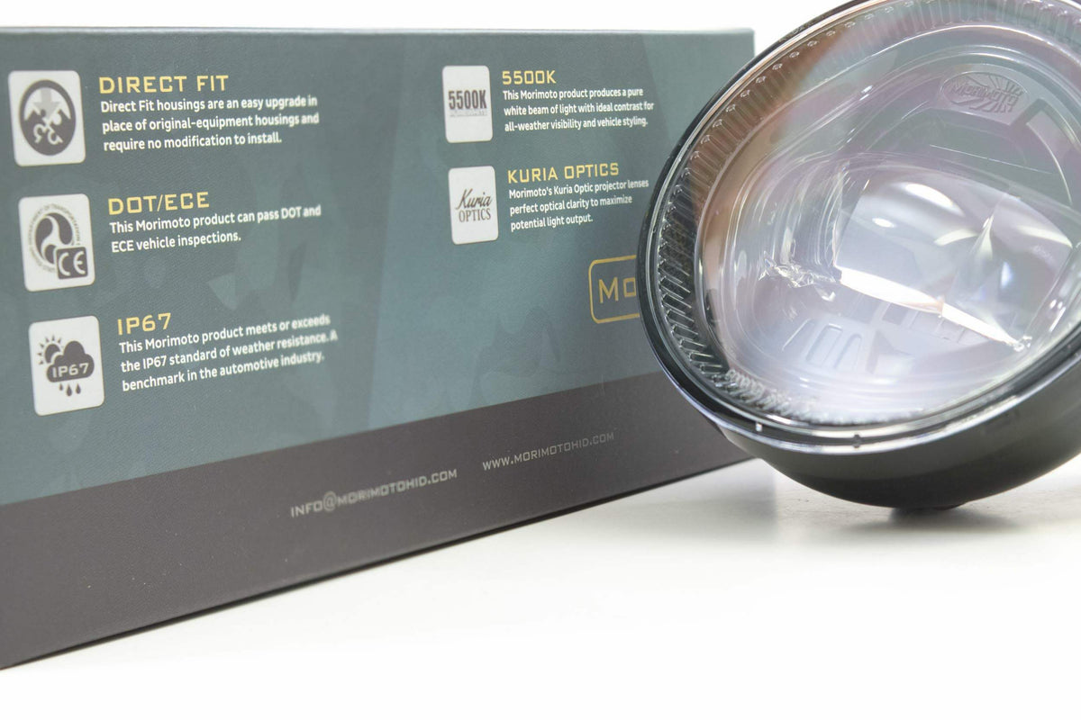 Morimoto - XB LED Fogs: Type F1 (Pair) - LF131