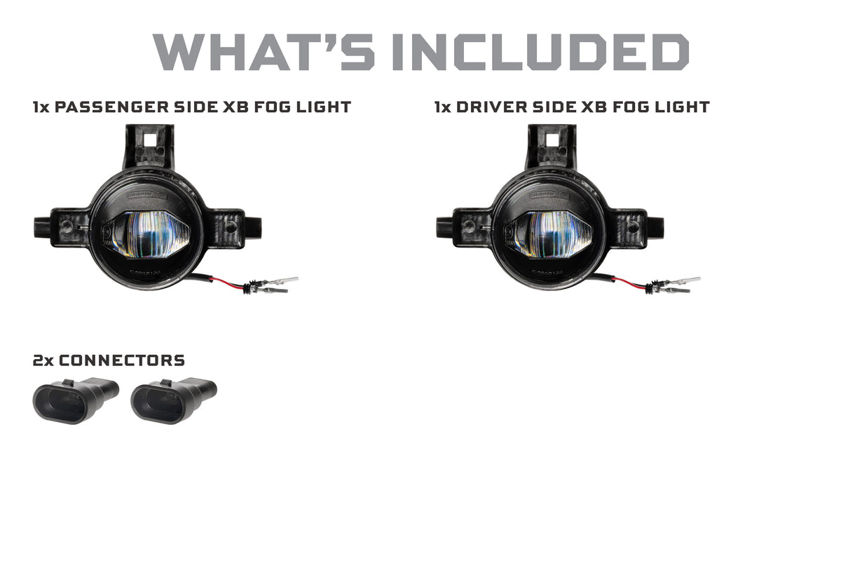 Morimoto - XB LED Fogs: Type Mopar Projector (Pair) - LF620