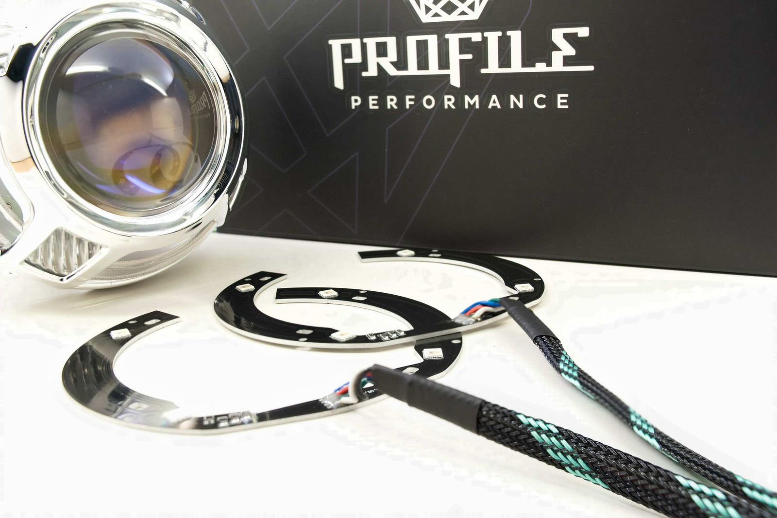 Morimoto - Panamera Projector Shroud Insert: Profile Pixel (RGB) - S263