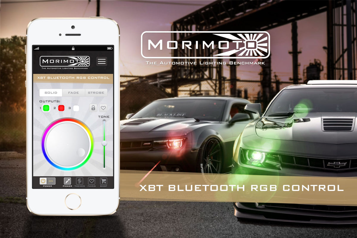 Morimoto - RGBW Controller: XBT (1x5 / 2x4 Wire Universal Standard) - LED153