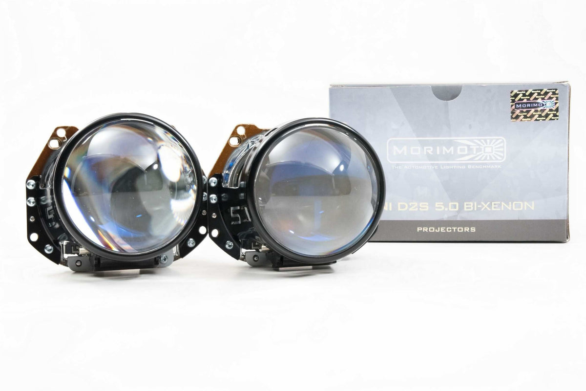 Morimoto - Bi-Xenon: Morimoto Mini D2S 5.0: (Round Lens/LHD) - PR56