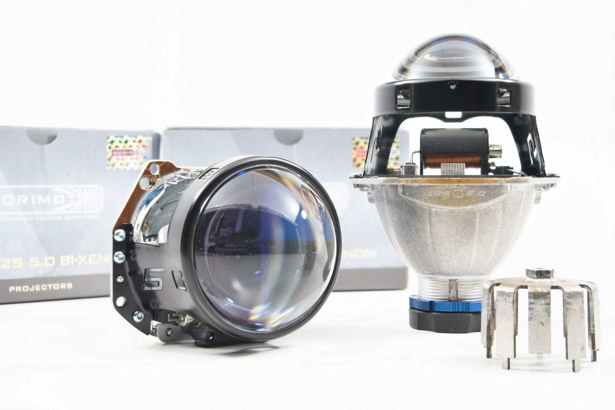 Morimoto - Bi-Xenon: Morimoto Mini D2S 5.0: (Round Lens/LHD) - PR56