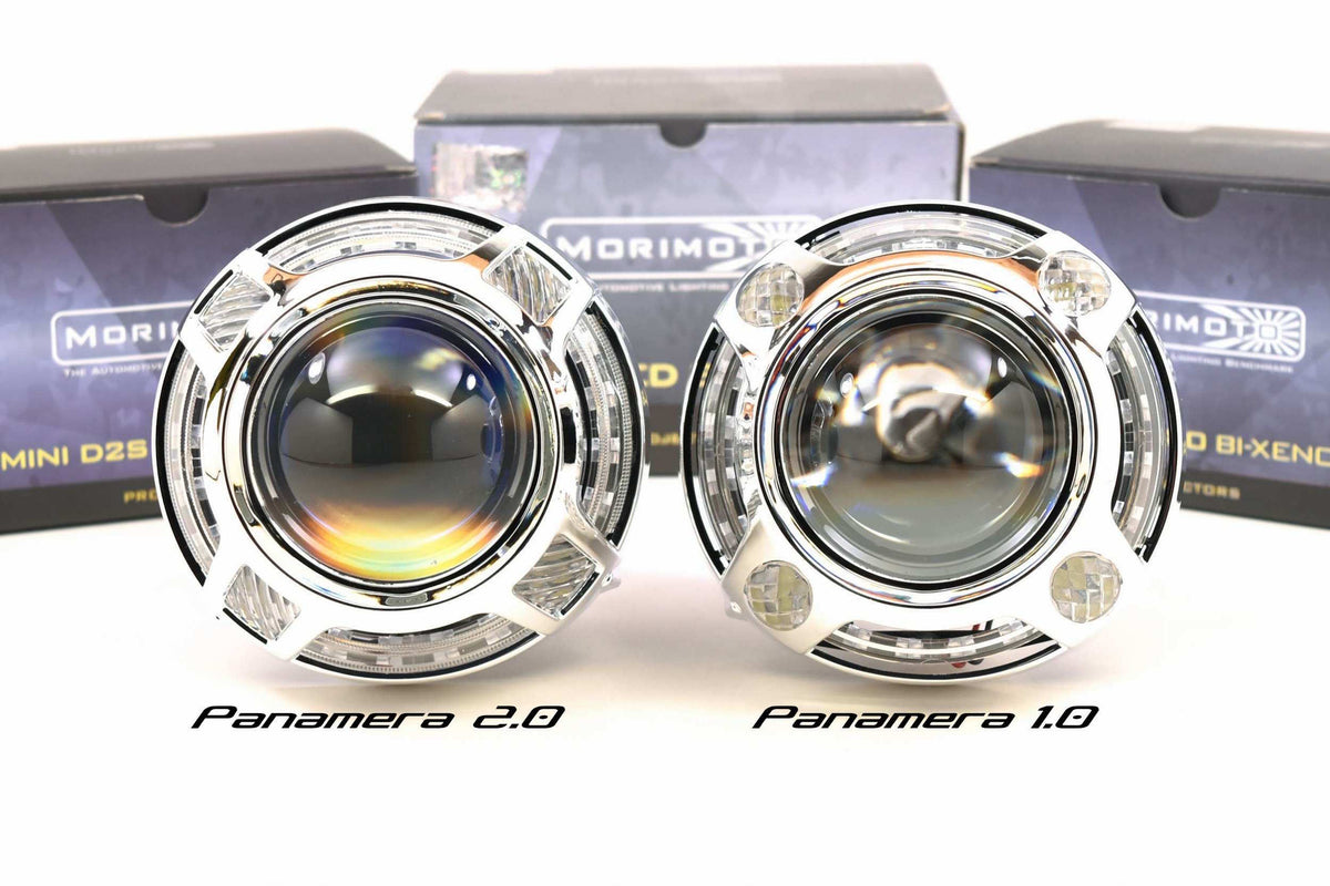 Morimoto - Panamera 2.0 Projector Shroud (White/Amber LED Switchback) - S262