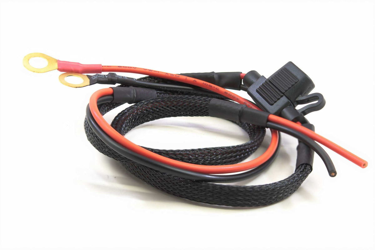 Morimoto - Fuse Box Harness: O-Ring Terminals (12V +/-) - WP323