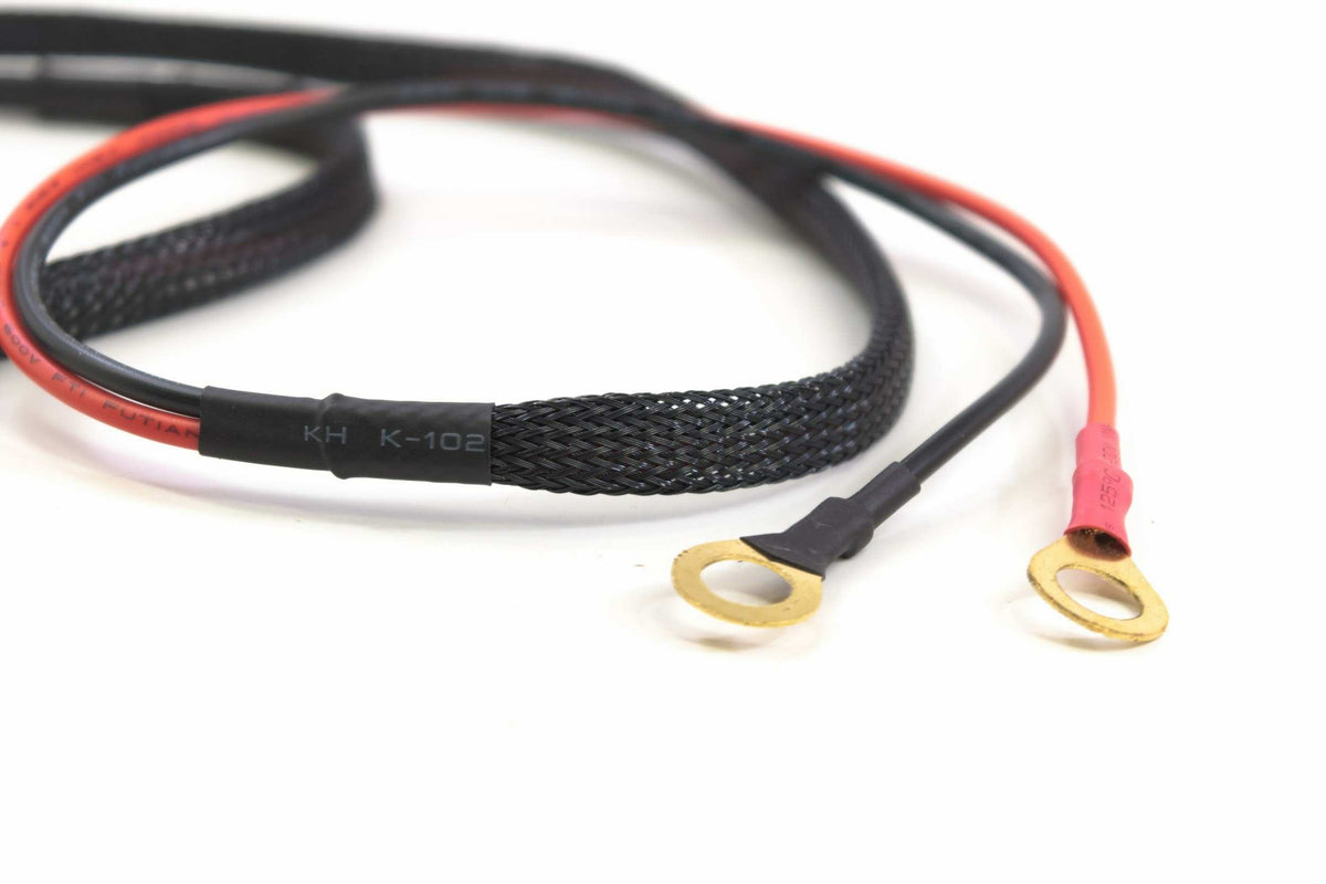 Morimoto - Fuse Box Harness: O-Ring Terminals (12V +/-) - WP323