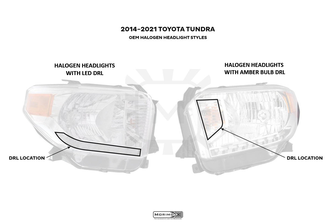 Morimoto - Conversion Harness for Halogen Tundra with LED DRL (Convert to OEM LED Headlights) - H126