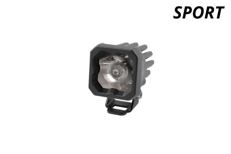 Diode Dynamics Stage Series C1 LED Pod Sport - White Spot Standard ABL Each - DD6450S by Diode Dynamics - angle view