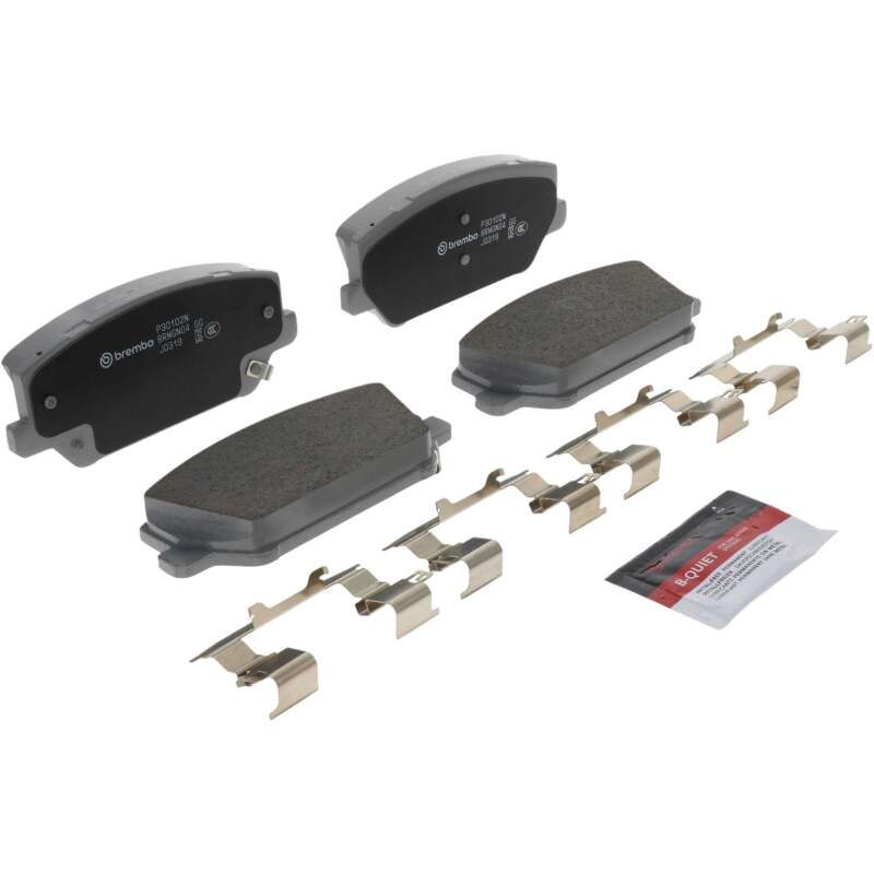 Brembo 19-22 Hyundai Santa Fe/ Hyundai Veloster N Front NAO Brake Pad - P30102N