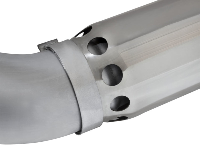 aFe LARGE Bore HD Exhausts 5in DPF-Back SS-409 2016 Nissan Titan XD V8-5.0L CC/SB (td) - 49-46112-P