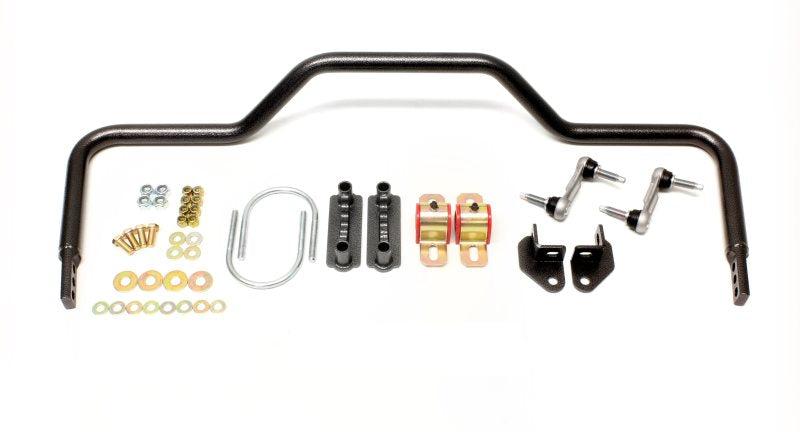 BMR 64-72 A-Body Rear Pro-Touring Style Hollow 1.125in Sway Bar Kit - Black Hammertone - SB035H