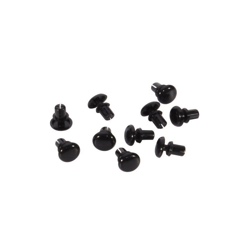 Bell Circle Grommet Plug - Black - 2060013
