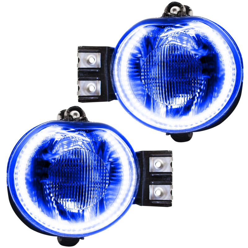 Oracle Lighting 02-05 Dodge Ram Pre-Assembled LED Halo Fog Lights -Blue SEE WARRANTY - 7031-002