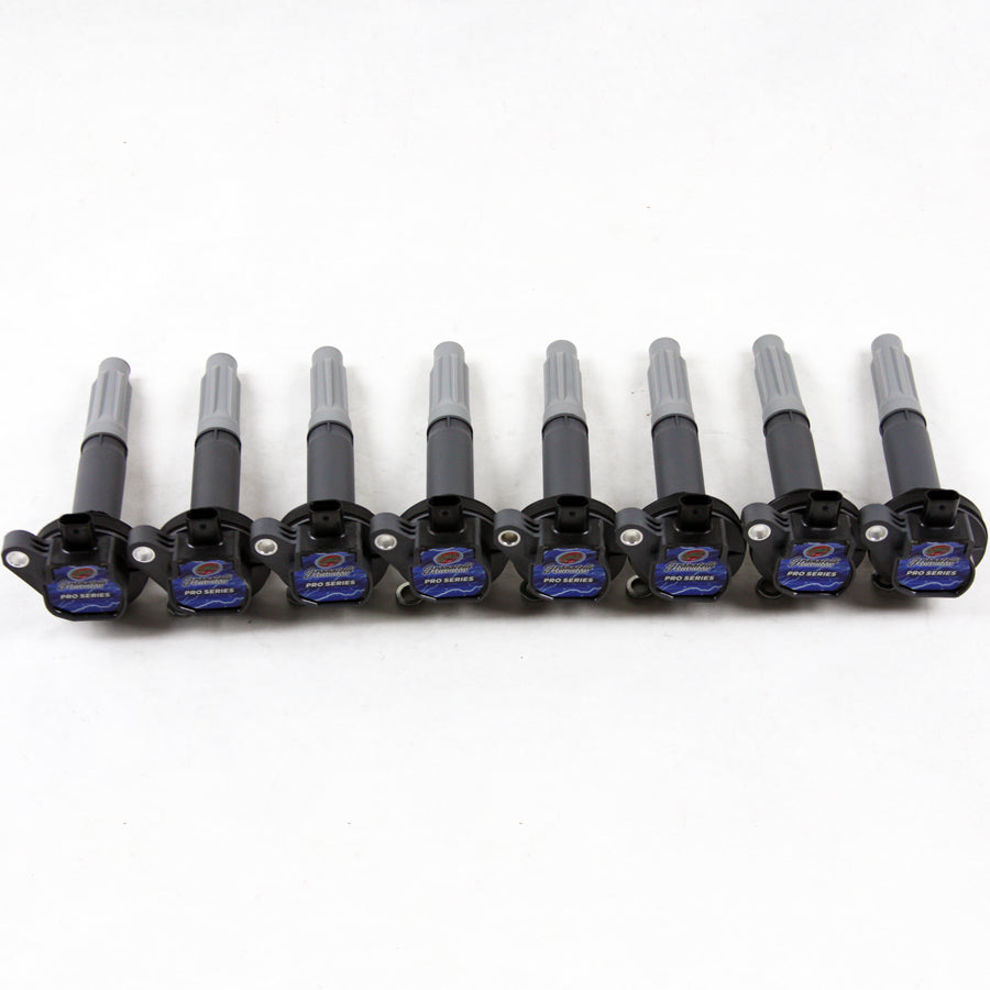 Granatelli 15.5-17 Ford 5.0L Coyote 4V Pro Series Coil-On-Plug Wire Conn Kit w/Coil Packs (60K Volt) - 28-1816CP