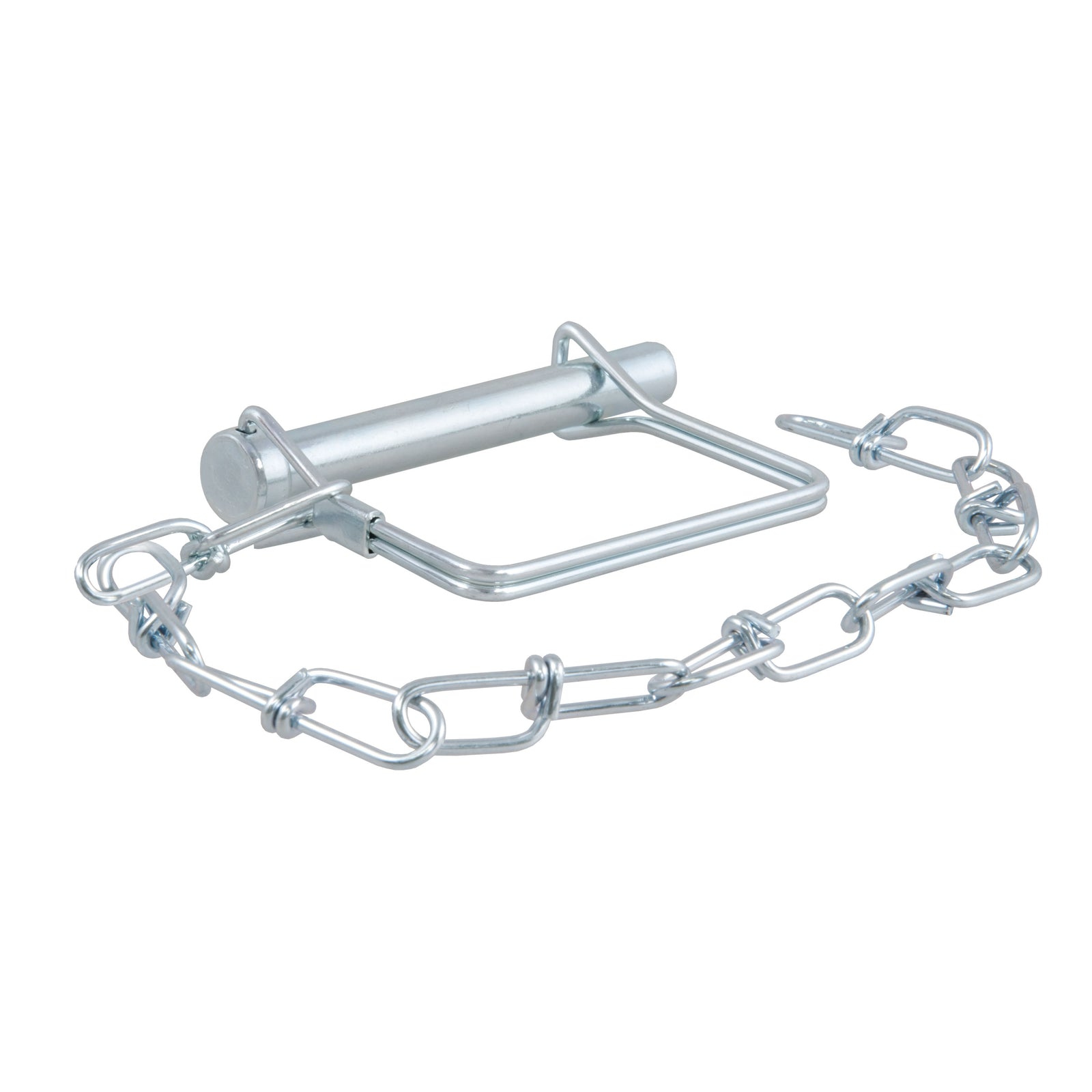 CURT 28000 Trailer Coupler Pin with 12-Inch Chain, 3/8-Inch Diameter x 2-3/4-Inch Long