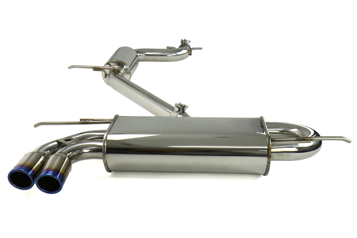 Invidia 05-08 VW Golf GTI Q300 Rolled Titanium Tip Cat-Back Exhaust