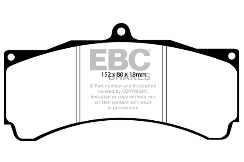 EBC Brakes Bluestuff Street and Track Day Brake Pads - DP5005NDX