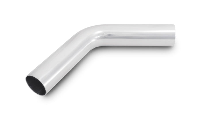 Vibrant 2.75in O.D. Universal Aluminum Tubing (60 degree Bend) - Polished - 2818