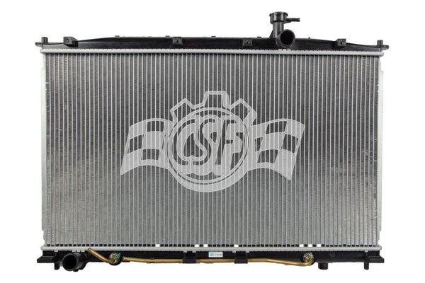 CSF 07-09 Hyundai Santa Fe 2.7L OEM Plastic Radiator - 3342 for 2007-2009 Hyundai Santa Fe