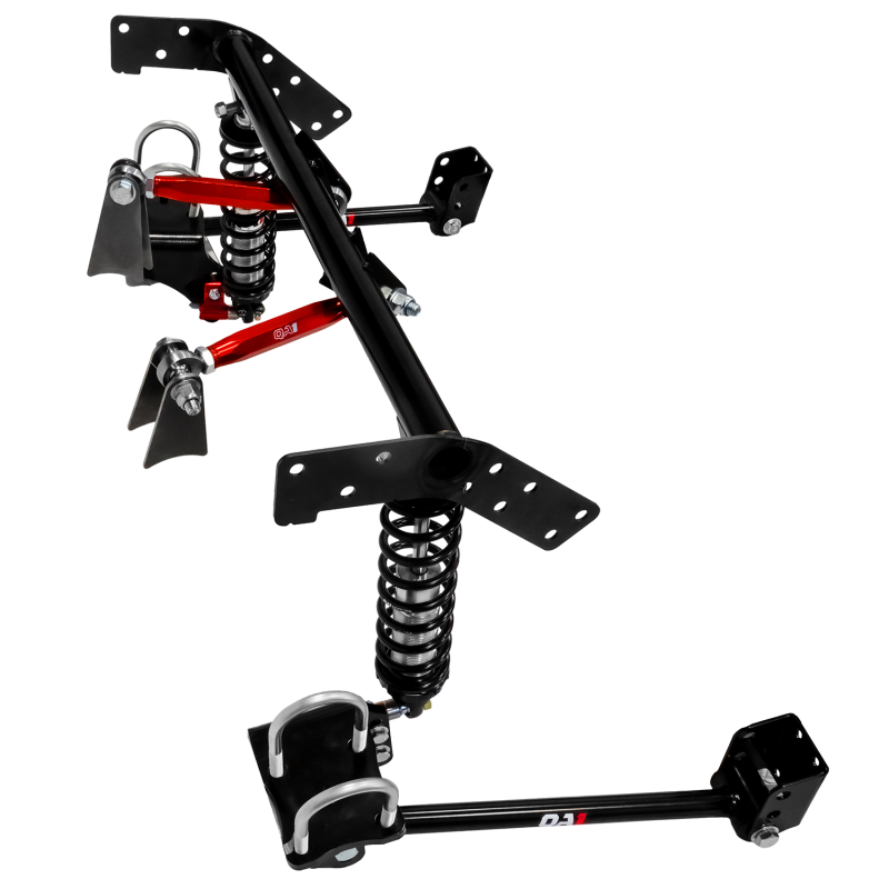 QA1 62-76 Mopar A-Body Rear Double Adjustable Four Link Kit w/ 8-3/4in Housing - R250-175 for 1963-1976 Dodge Dart - unmounted view