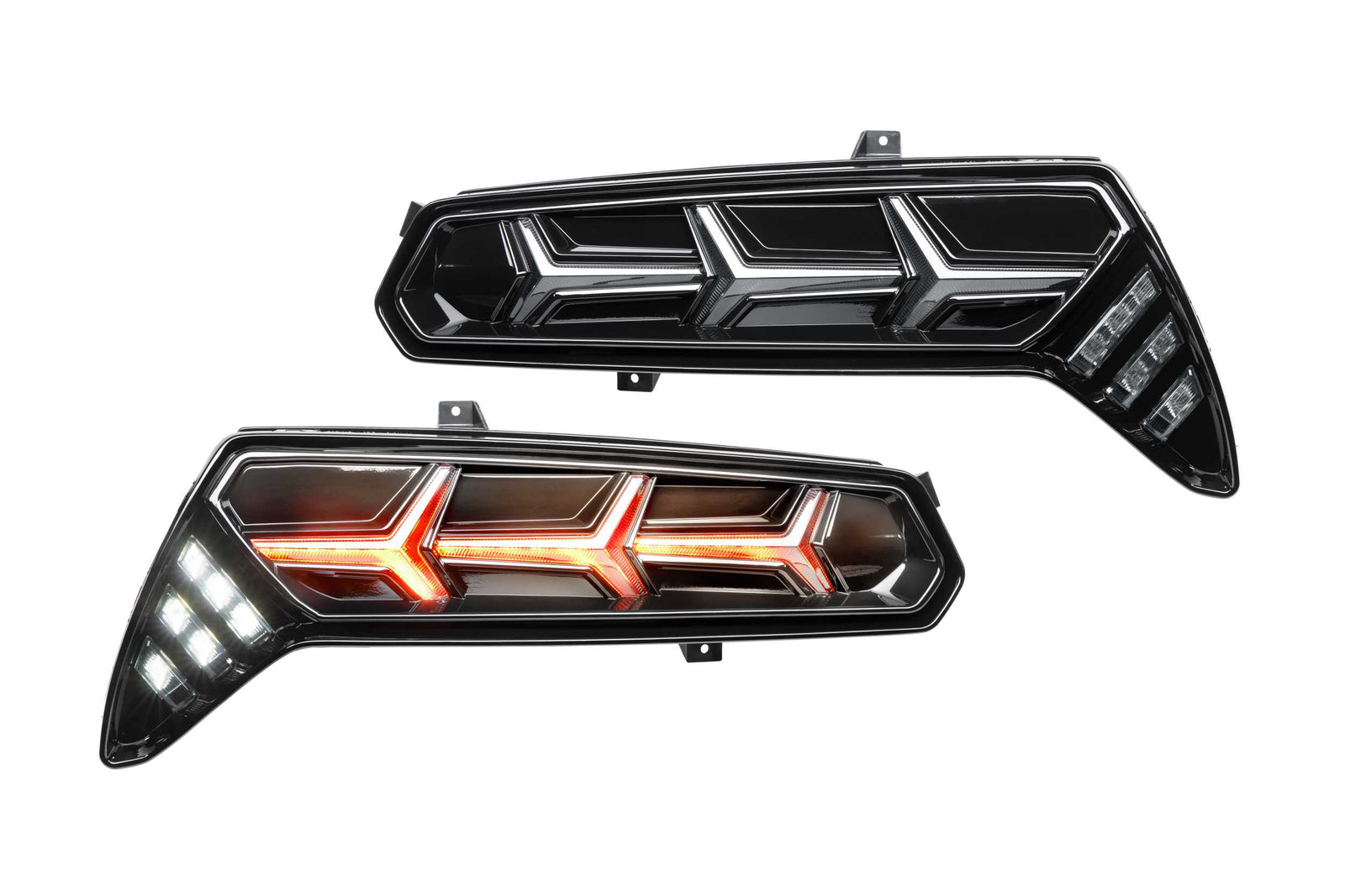 Morimoto - XB LED Tail Lights: Chevrolet Corvette (14-21) (Pair / Smoked) - LF464