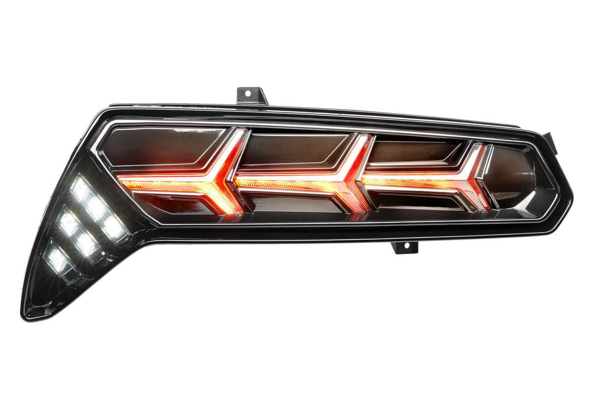 Morimoto - XB LED Tail Lights: Chevrolet Corvette (14-21) (Pair / Smoked) - LF464