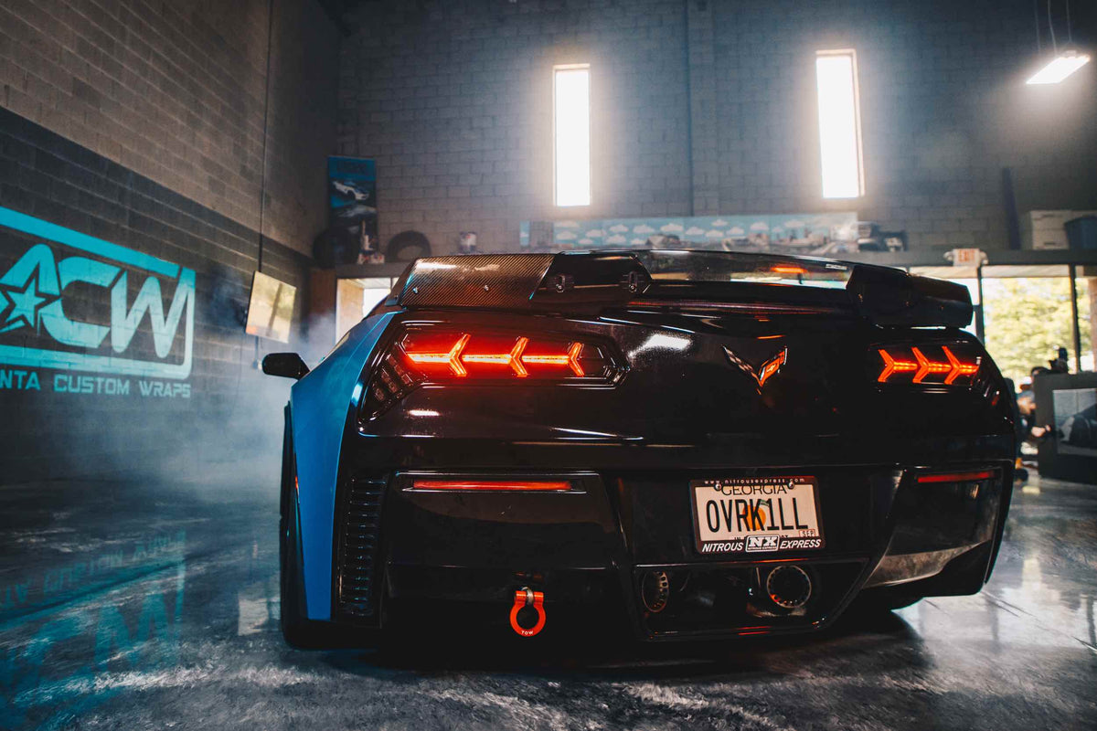 Morimoto - XB LED Tail Lights: Chevrolet Corvette (14-21) (Pair / Smoked) - LF464
