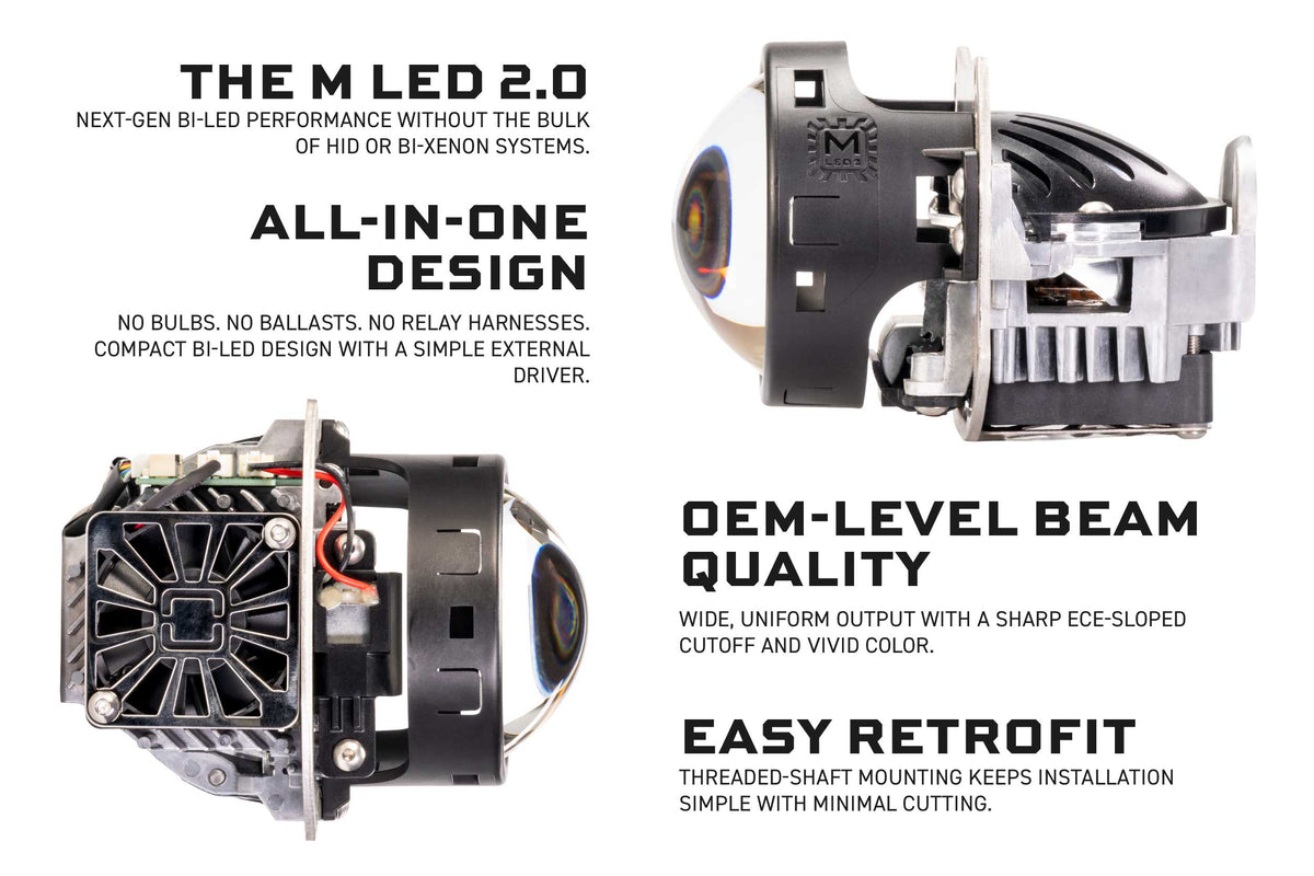 Morimoto - Bi-LED: Morimoto M LED 2.0 (RHD) - PR353