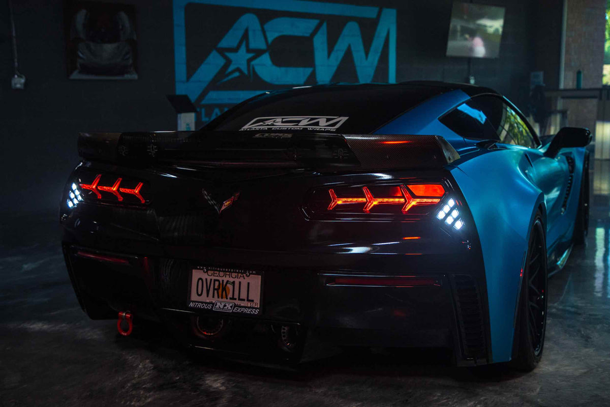 Morimoto - XB LED Tail Lights: Chevrolet Corvette (14-21) (Pair / Red) - LF465