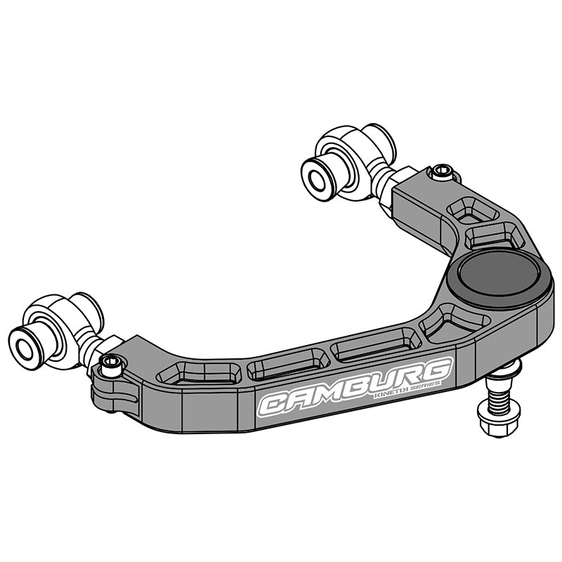 Camburg Ford F-150 2WD/4WD 04-20 KINETIK V2 Performance Billet Uniball Upper Arms - CAM-110230-GRY