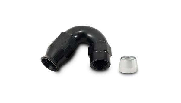 Vibrant -10AN 150 Degree Hose End Fitting for PTFE Lined Hose - 28510