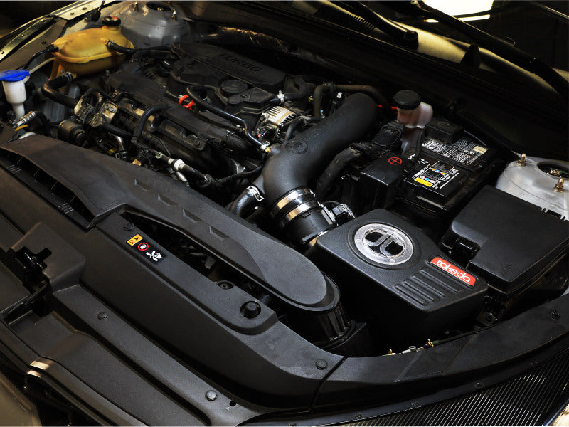 aFe 21-24 Kia K5 L4-1.6L (t) Takeda Momentum Cold Air Intake System w/ Pro DRY S Filter - 56-70072D
